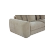 Moe's Home Collection Berga Sectionals Fabric Gray