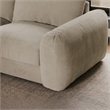 Moe's Home Collection Berga Sectionals Fabric Gray