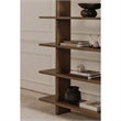 Moe's Home Collection Casey Bookshelves Wood Brown