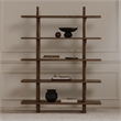Moe's Home Collection Casey Bookshelves Wood Brown