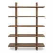 Moe's Home Collection Casey Bookshelves Wood Brown