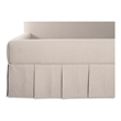Moe's Home Collection Maren Beds Fabric Beige