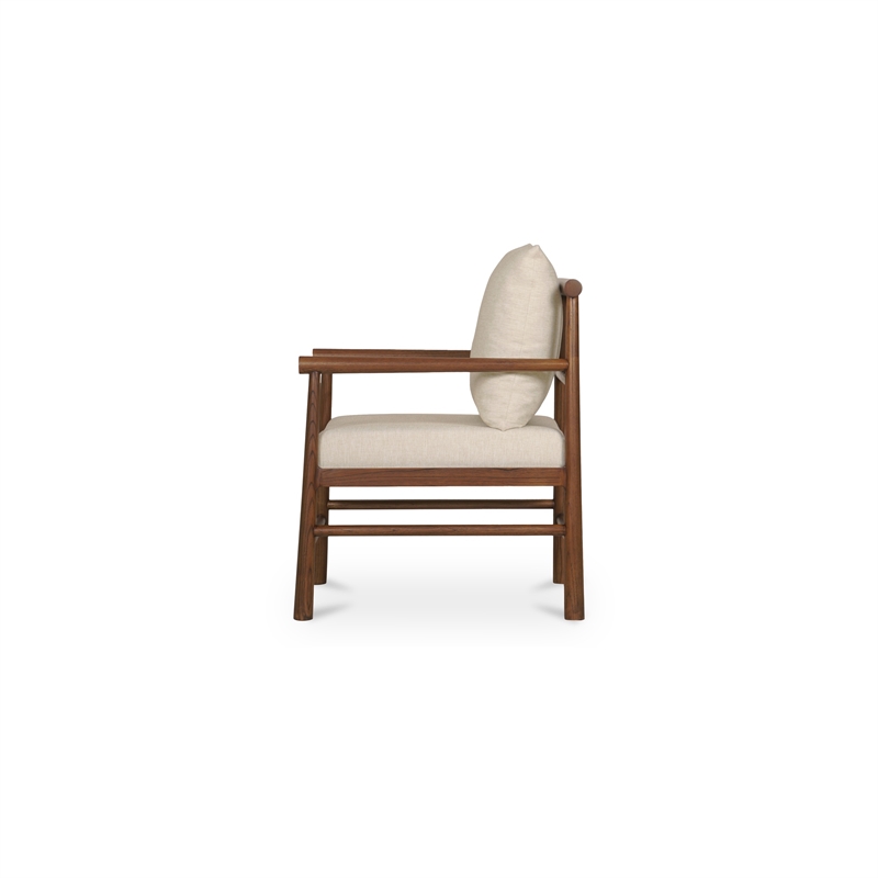 Moe's Home Collection Mayne Accent Chairs Wood White
