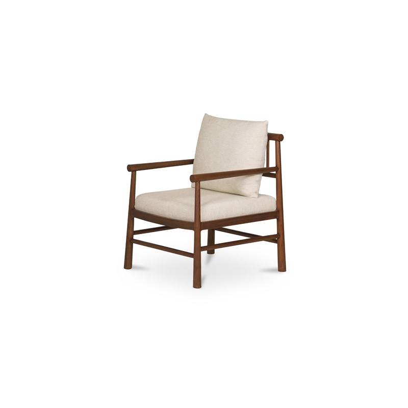 Moe's Home Collection Mayne Accent Chairs Wood White