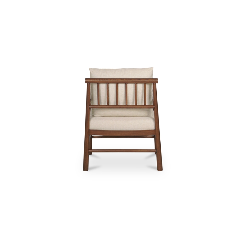 Moe's Home Collection Mayne Accent Chairs Wood White