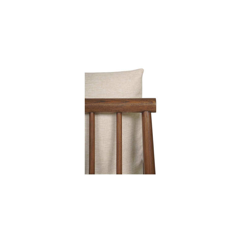 Moe's Home Collection Mayne Accent Chairs Wood White