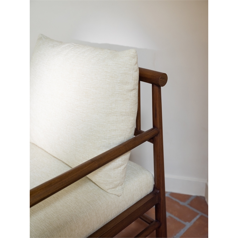 Moe's Home Collection Mayne Accent Chairs Wood White