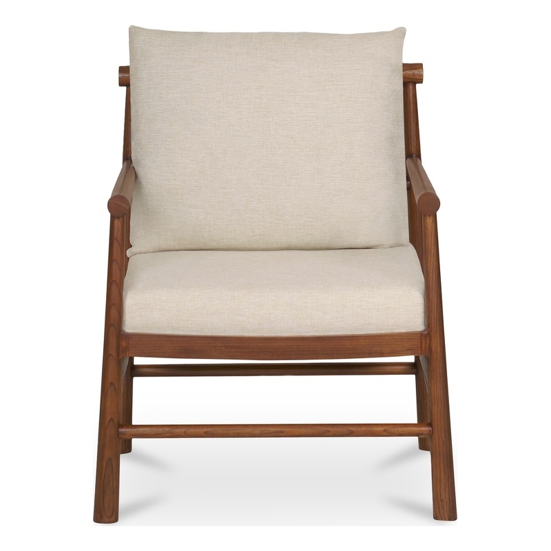 Moe's Home Collection Mayne Accent Chairs Wood White