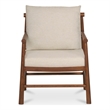 Moe's Home Collection Mayne Accent Chairs Wood White