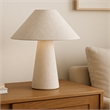 Moe's Home Collection Nori Table Lamps Fabric White