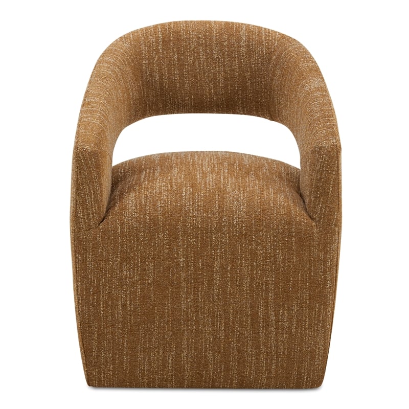 Moe's Home Collection Barrow Dining Chairs Fabric Yellow