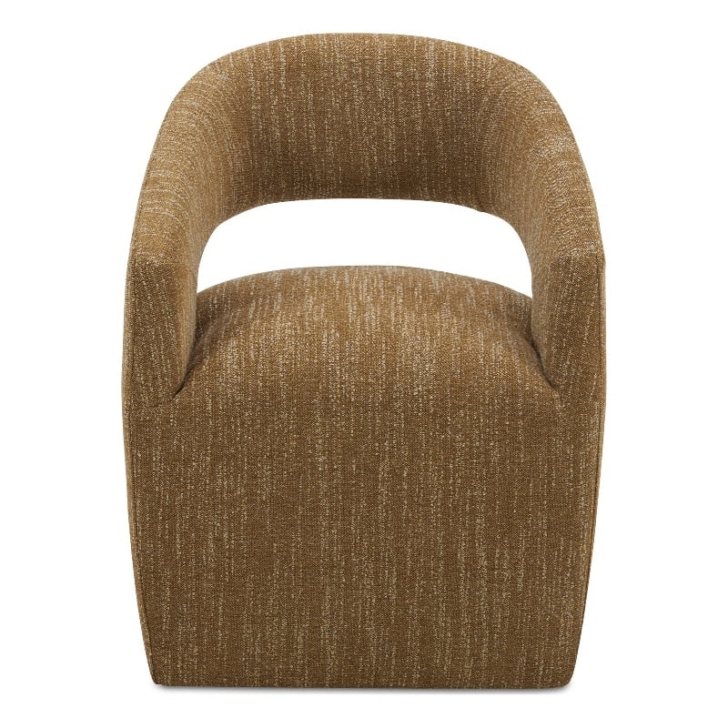 Moe's Home Collection Barrow Dining Chairs Fabric Yellow