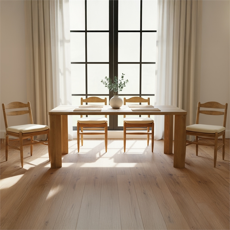 Moe's Home Collection Tate Dining Chairs Wood Beige