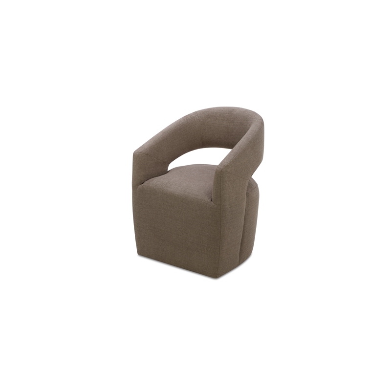 Moe's Home Collection Barrow Dining Chairs Fabric Tan
