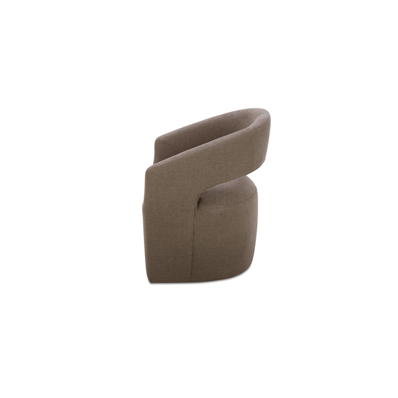 Moe's Home Collection Barrow Dining Chairs Fabric Tan