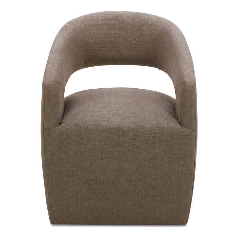 Moe's Home Collection Barrow Dining Chairs Fabric Tan