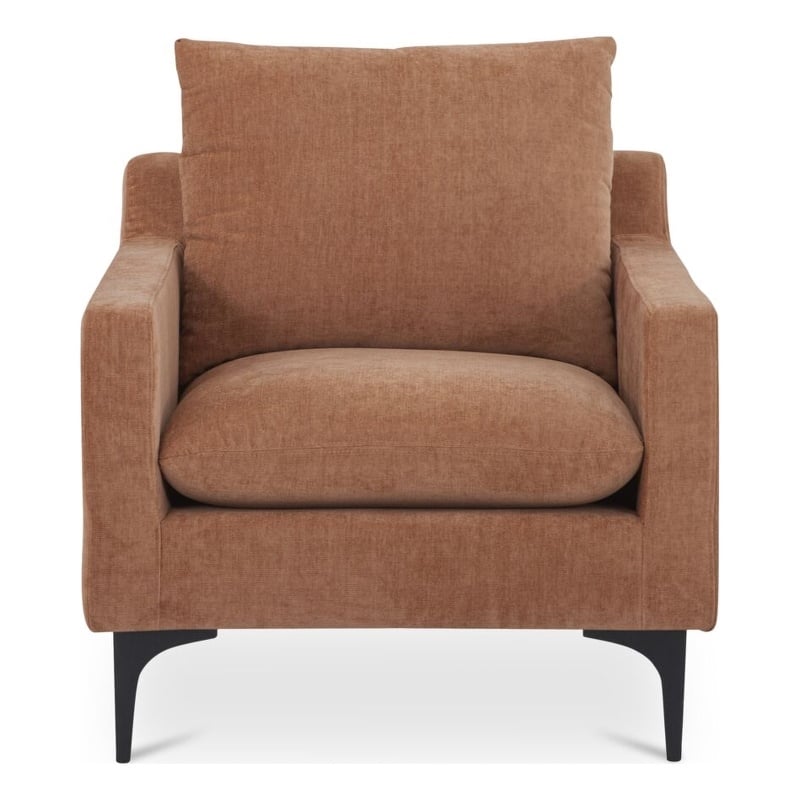 Moe's Home Collection Paris Accent Chairs Fabric Pink
