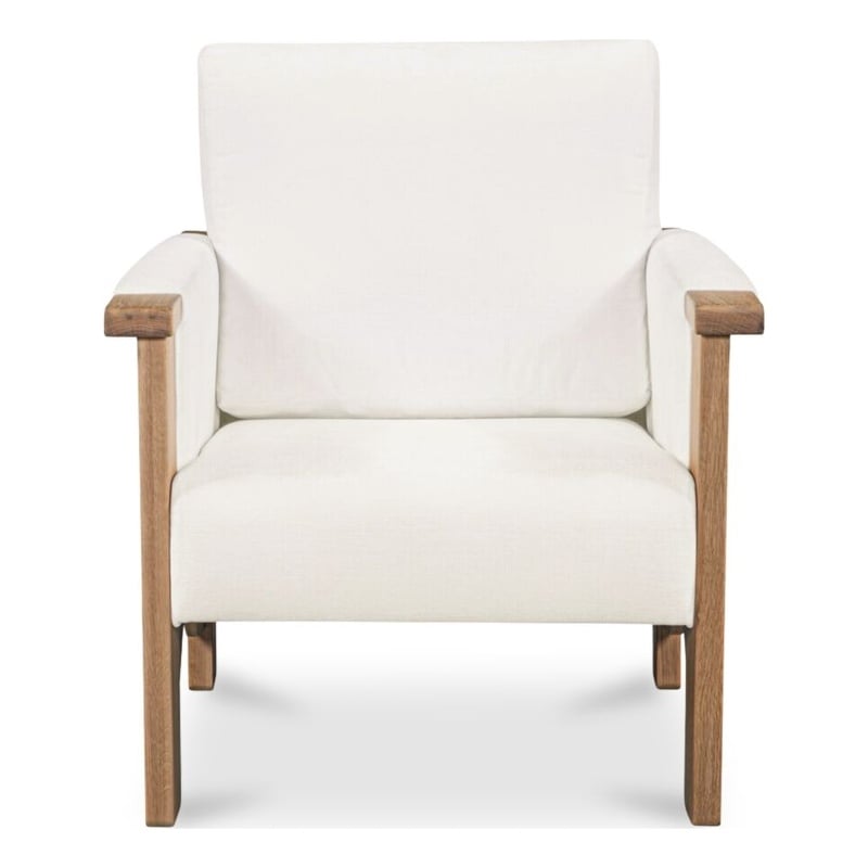 Moe's Home Collection Bauer Accent Chairs Wood White