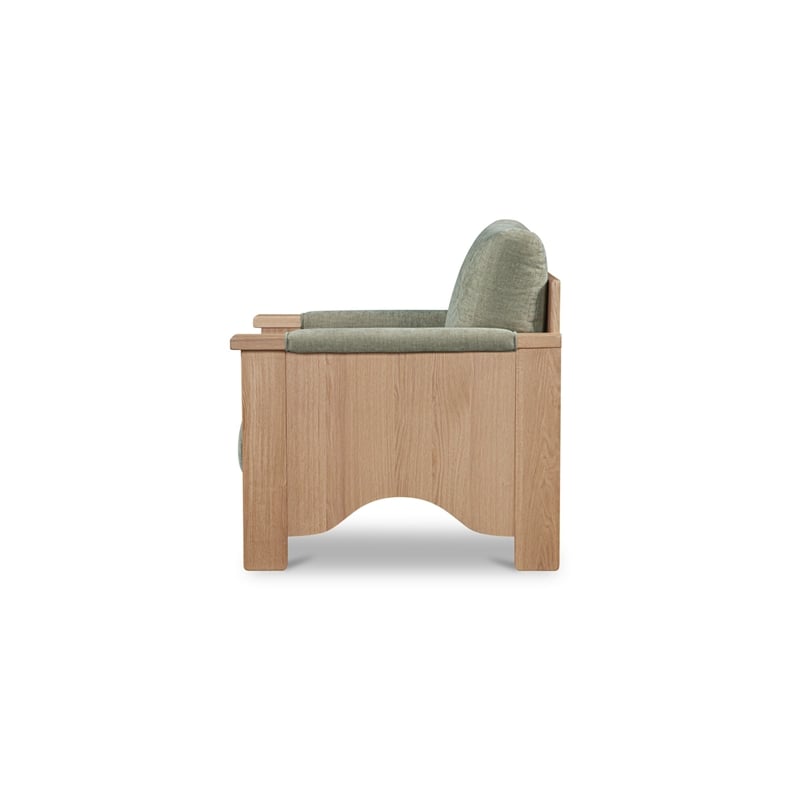 Moe's Home Collection Bauer Accent Chairs Wood Green