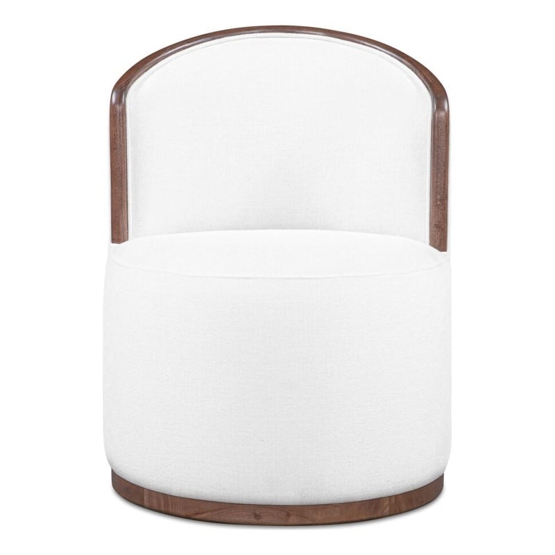Moe's Home Collection Rossi Dining Chairs Wood White