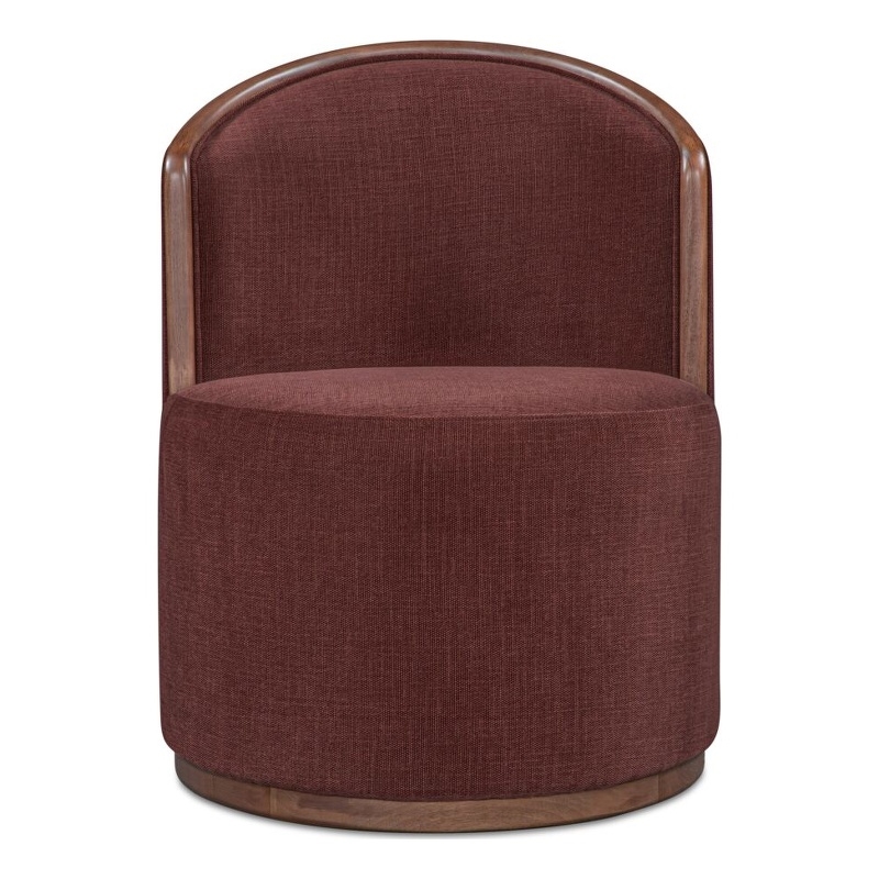 Moe's Home Collection Rossi Dining Chairs Wood Purple