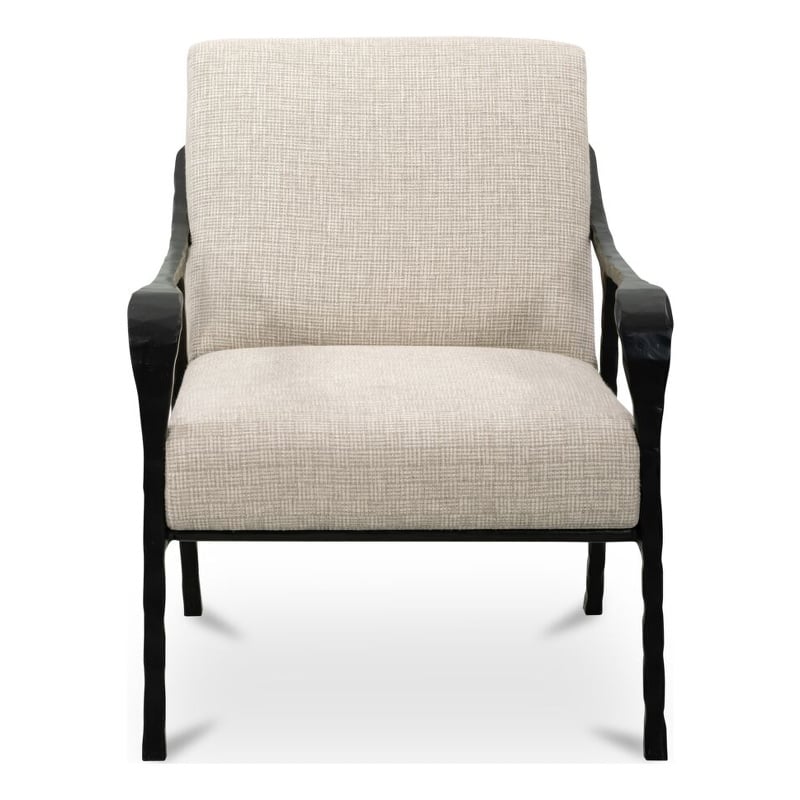 Moe's Home Collection Rowe Accent Chairs Metal Beige