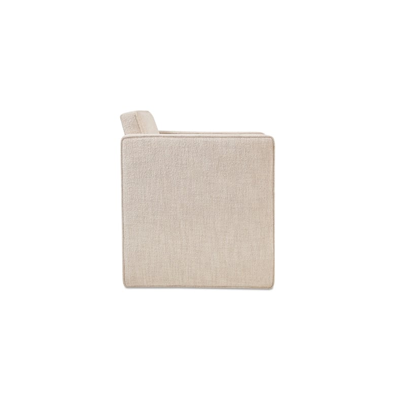 Moe's Home Collection Harris Accent Chairs Fabric Beige