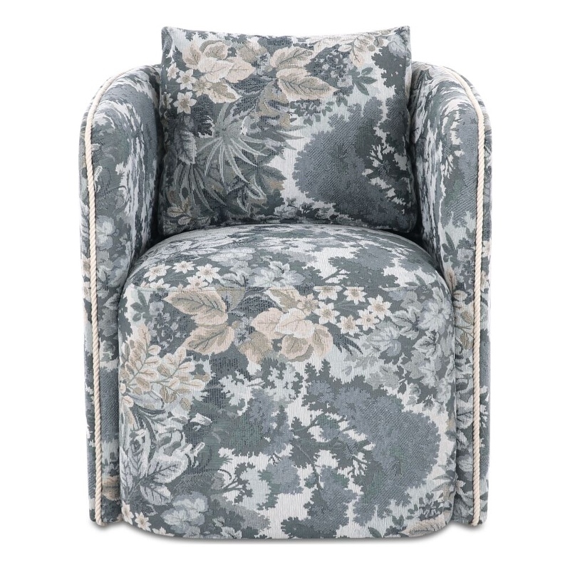 Moe's Home Collection Cecil Dining Chairs Fabric Blue