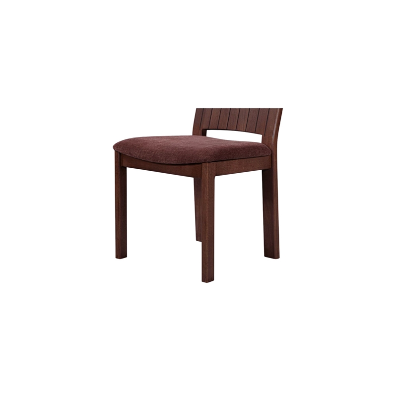 Moe's Home Collection Emil Dining Chairs Wood Purple