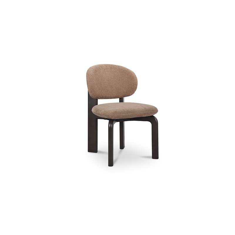 Moe's Home Collection Sami Dining Chairs Fabric Brown