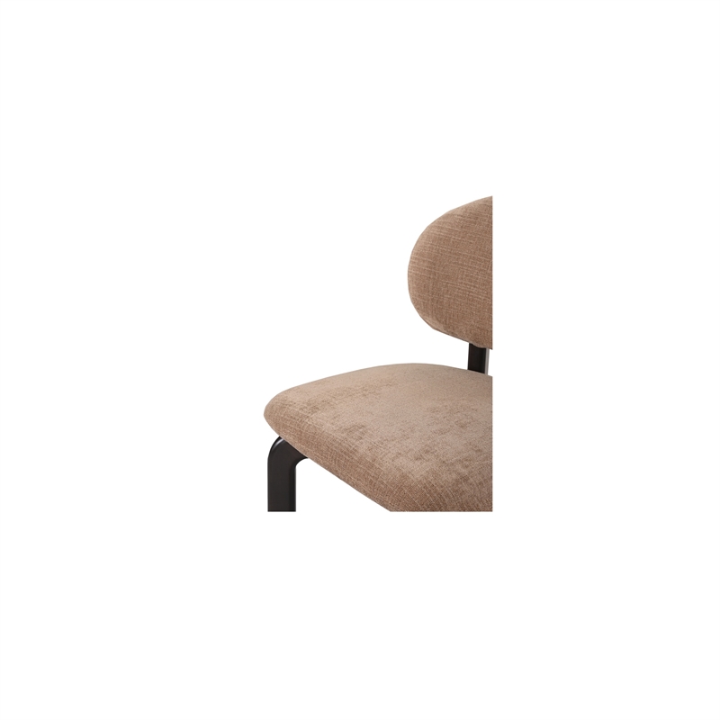 Moe's Home Collection Sami Dining Chairs Fabric Brown