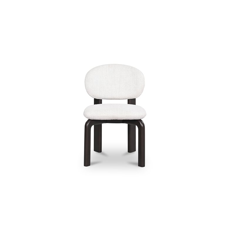 Moe's Home Collection Sami Dining Chairs Fabric White