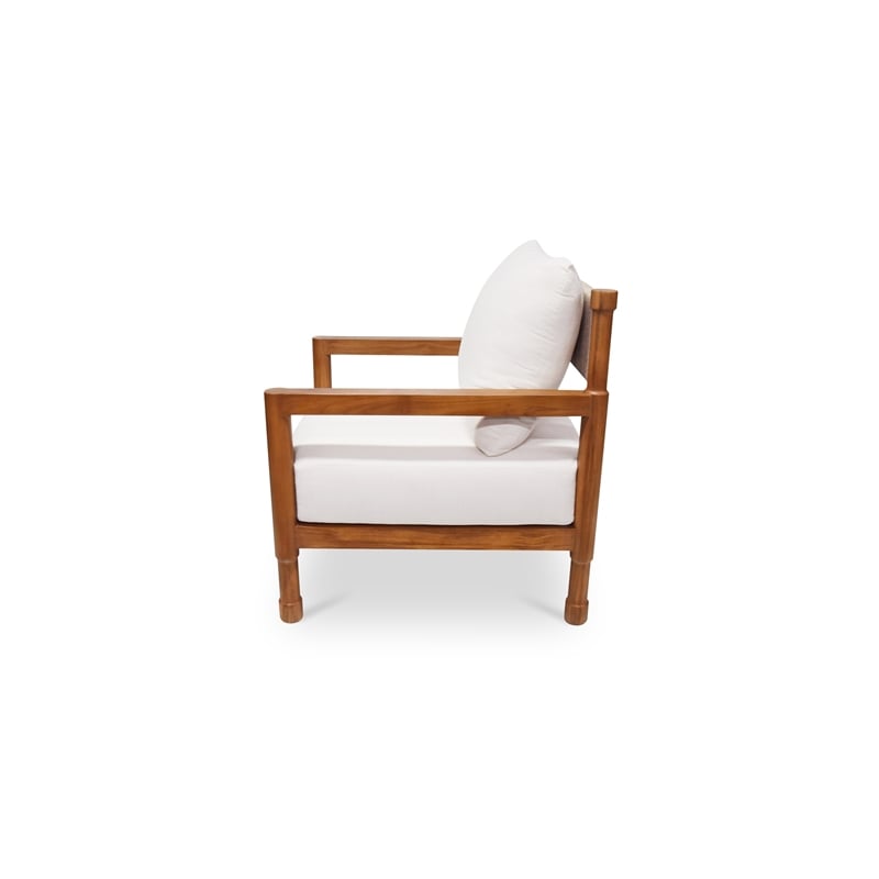 Moe's Home Collection Raf Outdoor Chairs Wood Natural