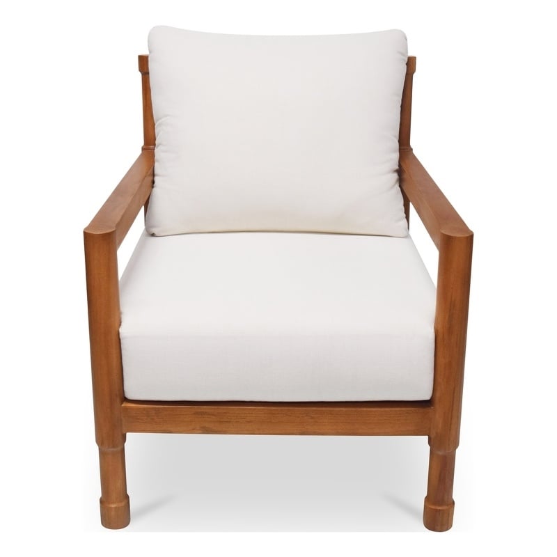 Moe's Home Collection Raf Outdoor Chairs Wood Natural