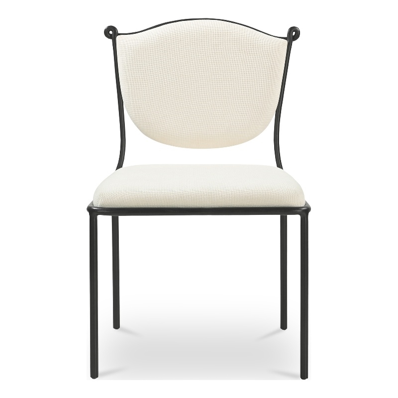 Moe's Home Collection Ferris Dining Chairs Metal White