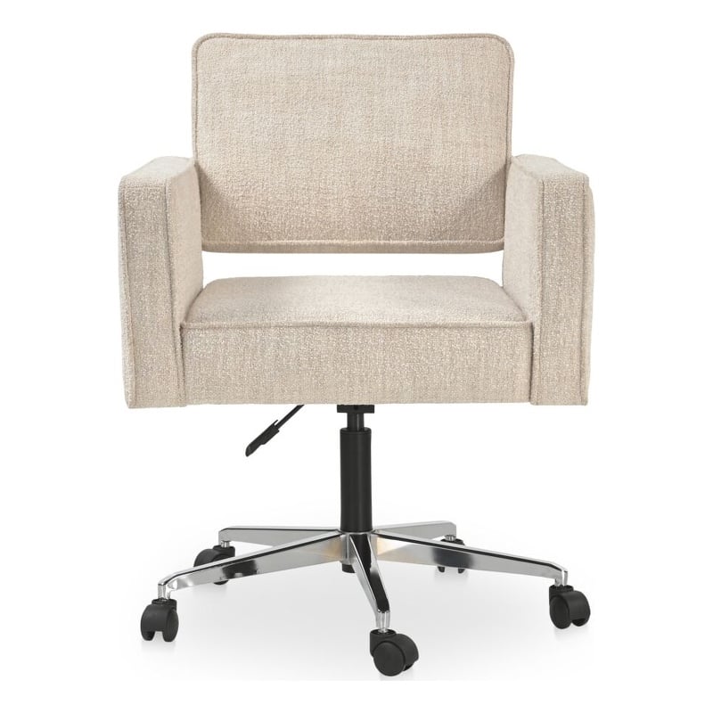 Moe's Home Collection Harris Office Chairs Fabric Beige