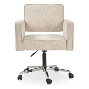 Moe's Home Collection Harris Office Chairs Fabric Beige