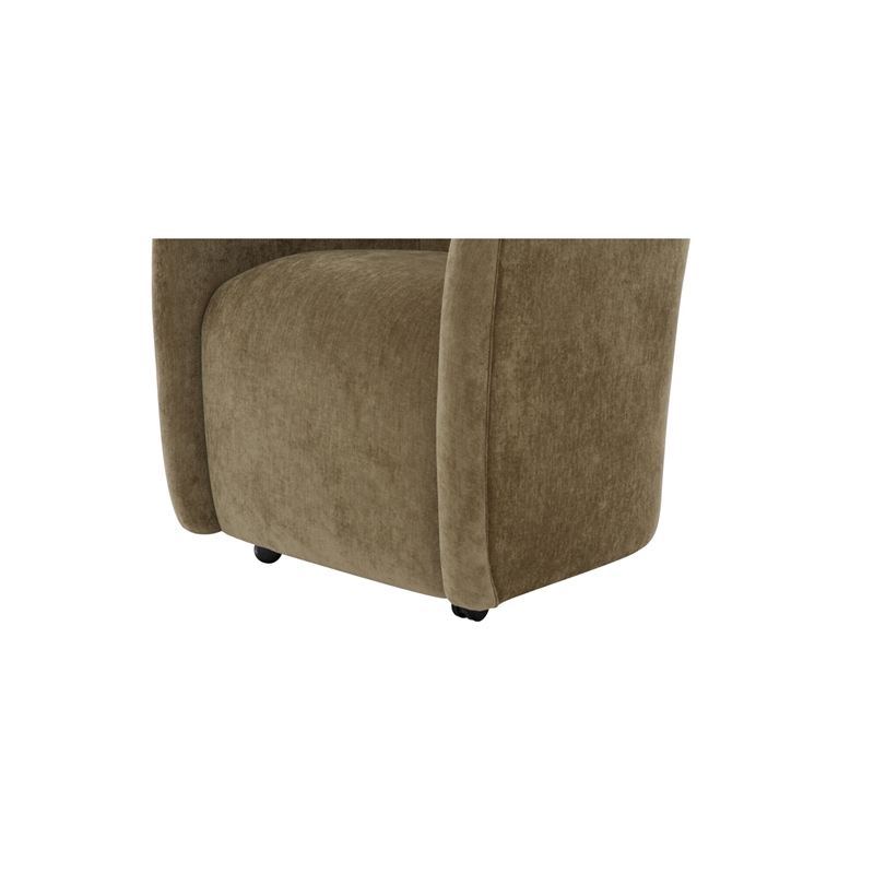 Moe's Home Collection Drava Dining Chairs Fabric Green