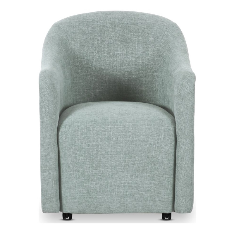 Moe's Home Collection Drava Dining Chairs Fabric Blue