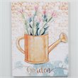 Jeco Floral 3D Canvas Art in Orange