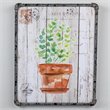 Jeco Floral and Botanical Canvas Art in Green and Brown