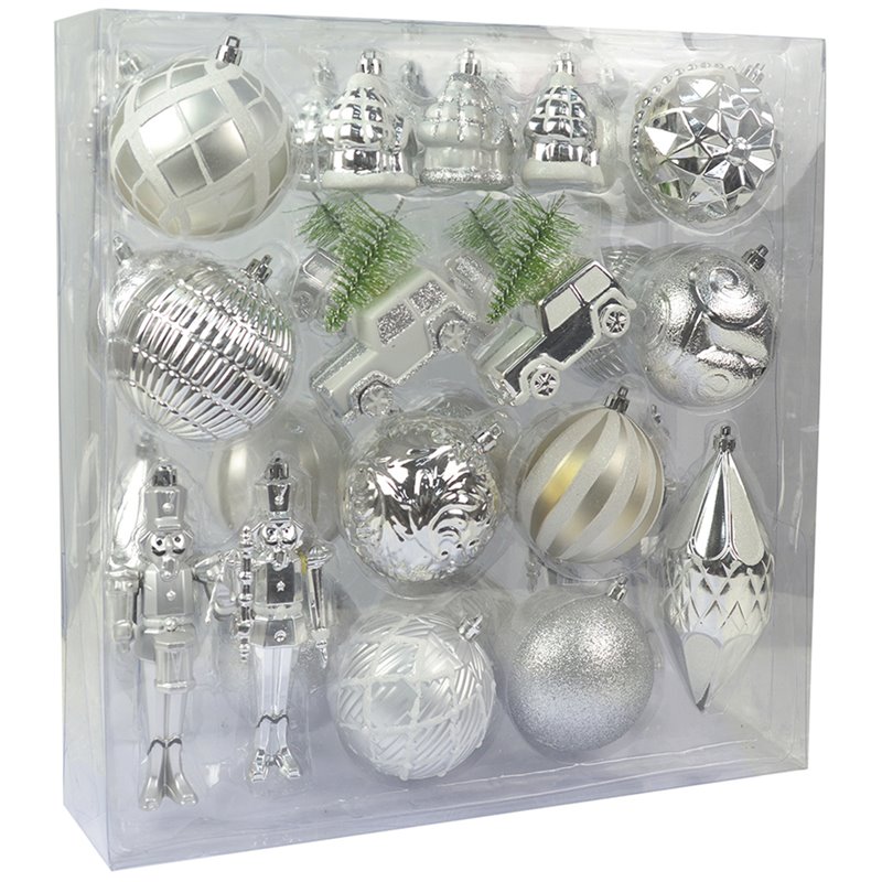 Jeco 36 Piece Christmas Tree Ornament Set