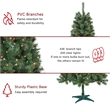 Jeco Aisling 6' Sentiments Christmas Tree with Clear Lights