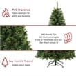 Jeco Aine 7' Aspen Christmas Tree with Multicolor Lights