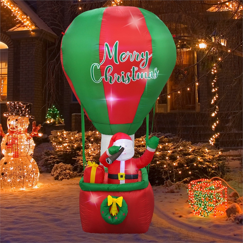 Jeco 8 Feet Inflatable Fire Balloon in Multi-Color