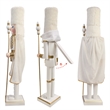 Jeco Hand Painted Crafted Nutcracker in Gold and White