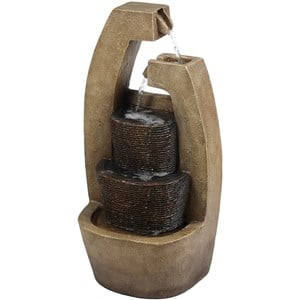 Jeco 32&quot Cascade Water Fountain With LED Light