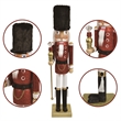 24 Inch Christmas Multi-color Wooden Shammah Soldier Nutcracker