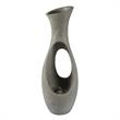 Jeco Vase Shape Fountain with Led Light in Gray