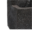 Jeco Contemporary 3-Tier Poly-Resin Bowls Outdoor Fountain in Multi-Color